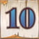 Das 10 Symbol.